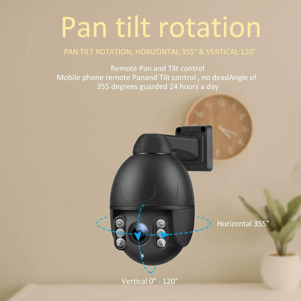 IP-камера Anpviz 5-кратный зум PTZ POE 5 Мп | Безопасность и защита