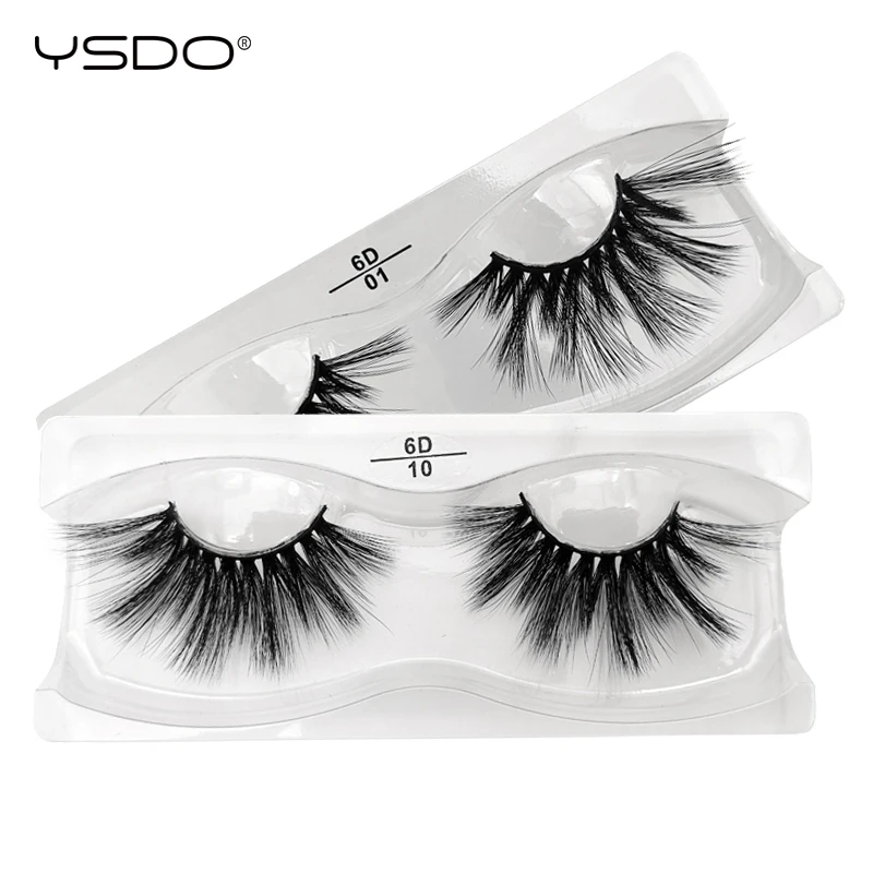 Ресницы YSDO длинные из искусственной норки 3d ручной работы 25 мм | Красота и