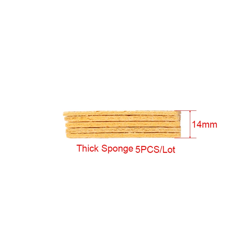 thick 5PCS 60 мм* 60 мм желтый паяльник наконечник сварки чистящие губки колодки высокая температура паяльник Паяльные Аксессуары - Цвет: thick 5PCS