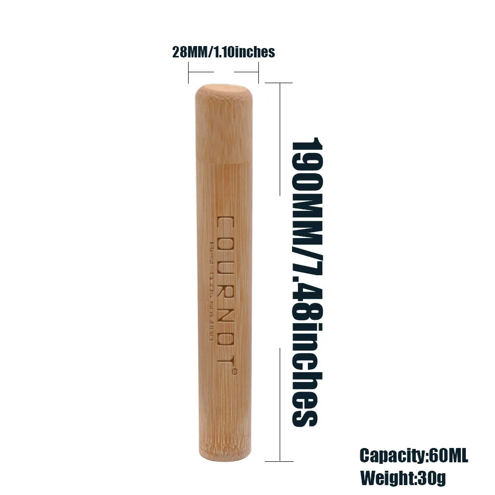 Контейнер для хранения из натурального бамбука 50/60 мл | Дом и сад