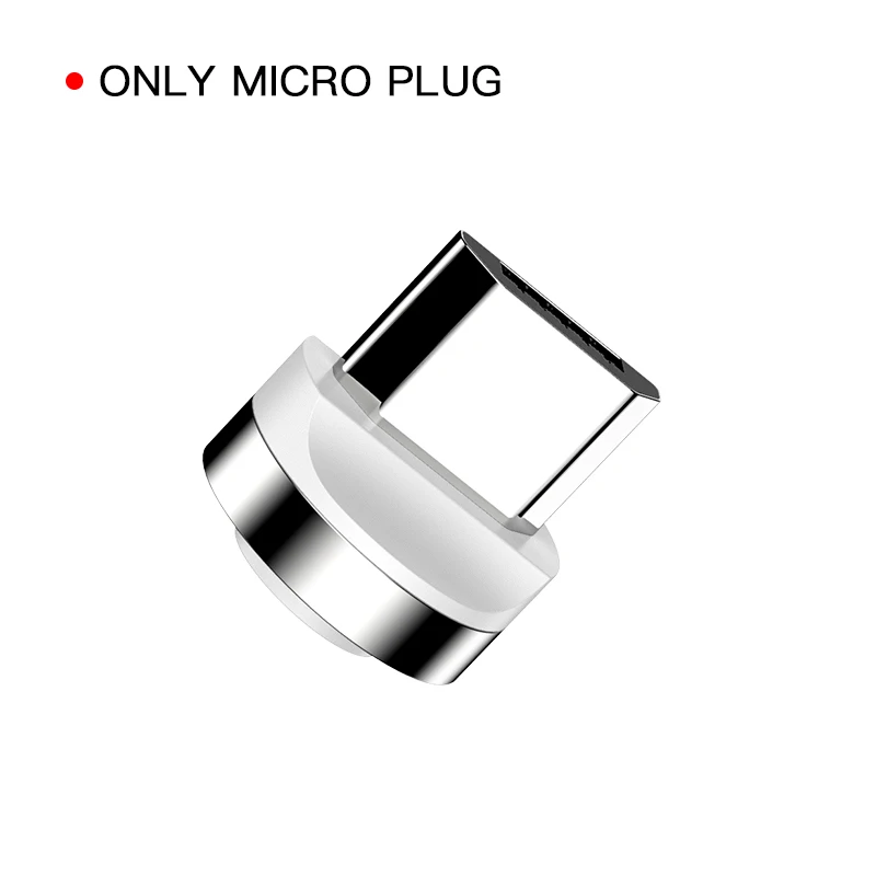 Only Micro plug IHaitun роскошный Магнитный usb-кабель 3A type C для samsung QC 3,0 type C Micro Quick Charge 4,0 Fast type-C для iPhone 11 Oneplus 7 Huwei P30 Pro Samsung S10 Plus Note 10 X 8 Xiaomi 9 Redmi Note 7 - Цвет: Only Micro plug