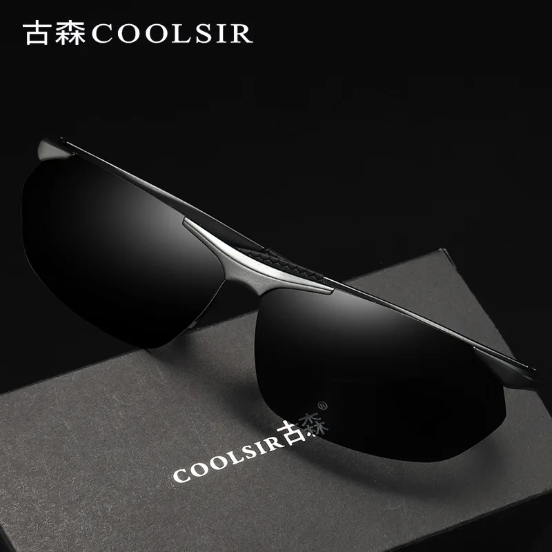 Фирменный дизайн модные солнцезащитные очки для мужчин поляризационные из