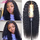 Оптовая продажа париков афро кудрявые человеческие волосы парик бразильские кружевные передние человеческие волосы парики человеческие волосы для женщин Искусственные 4x4 парики на сетке