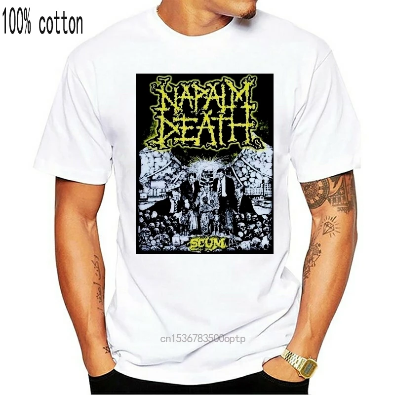 

Hard Rock Heavy Metal Punk Band Napalm Death Scum Mens T-shirt Unisex All Sizes