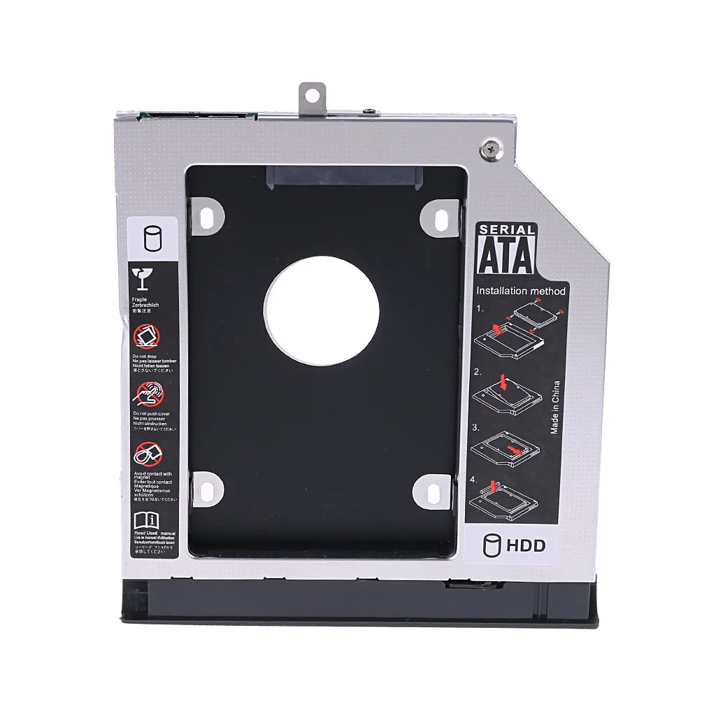 New 2nd SSD HHD Hard Drive Caddy Tray Bracket for Lenovo Ideapad 320 320C 520 330 330-14/15/17 Au08 19 Dropship