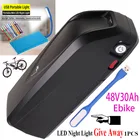 Аккумулятор Hailong, USB,18650,BBS02,BBS03,BBSHD,36 В, 48 В, 52 В, 60 в, 17 Ач, 20 Ач, 25 Ач, 30 Ач, 500 Вт, 750 Вт, 1000 Вт, 1500 Вт, электрический велосипед
