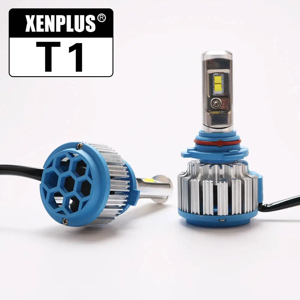 9006 HB4 Xenplus 2 шт. автомобиль свет светодиодный H11 Turbo H4 H3 H7 H8 H9 H1 HB3 HB4 H27 H13 фара Cree чип 8000LM 12V лампа с CANBUS для авто - Испускаемый цвет: 9006 HB4