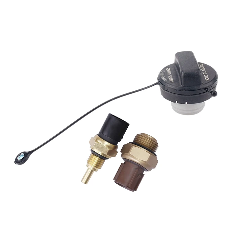 

2 Pcs Coolant Temperature Sensor and Switch & 1 Pcs 17670-SHJ-A31 Fuel Gas Petrol Filler Tank Cap