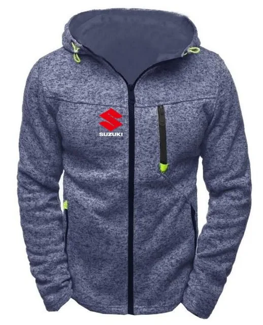 2019 Брендовые мужские толстовки с капюшоном для SUZUKI R GSX повседневные Suzuki Kawasaki на