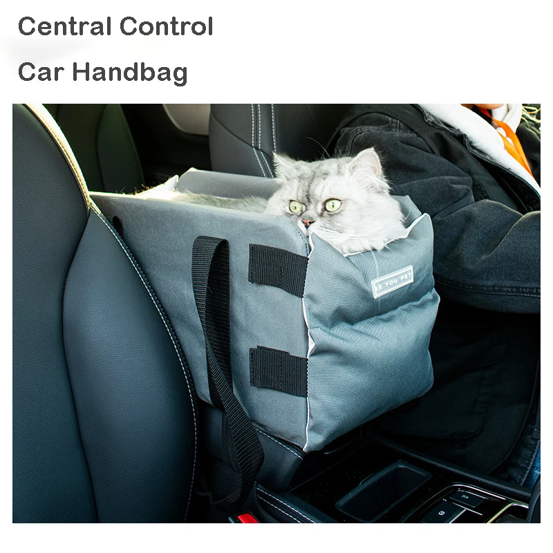 

Pet Dog Car Carrier Seat Bag Waterproof Basket Pet Carriers Bag For Small Cat Dogs Safety Travelling Mesh