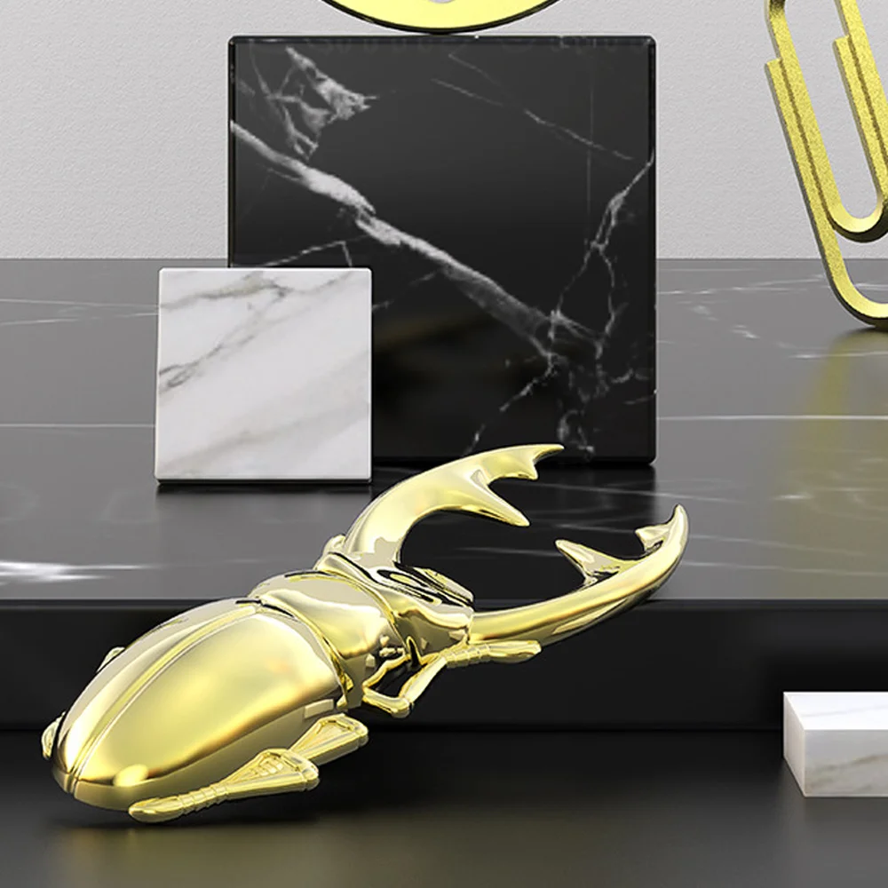 1pcs beetle stainless steel bottle can opener regular solid durable gold beer openers creative kitchen gadget tools free global shipping
