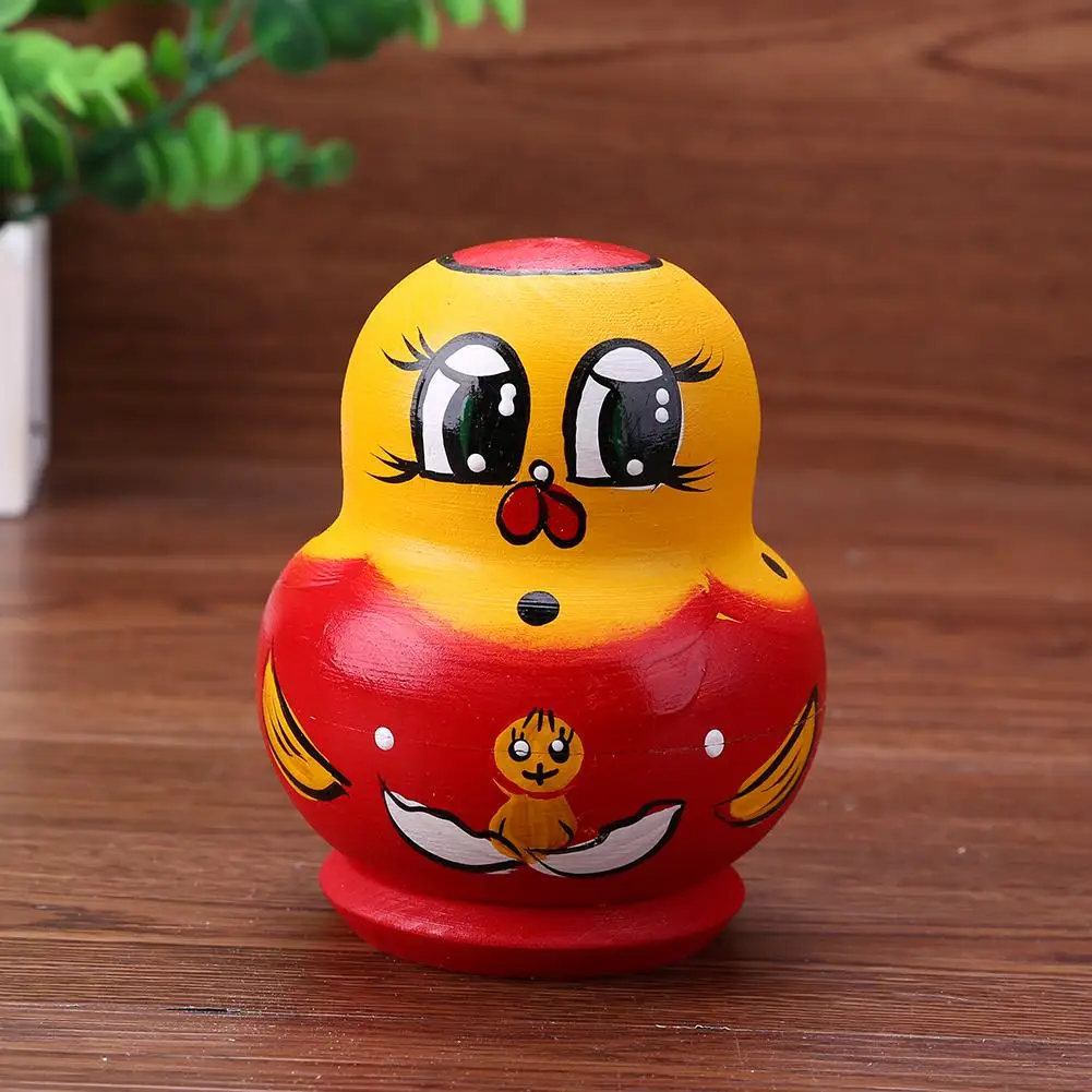 

Handmade Wooden Russian Matryoshka Dolls Creative Home Decoration Toys Craft Children's Necessary Decompression Partners