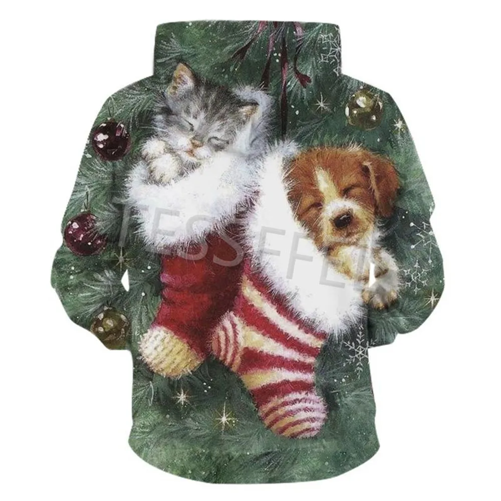 

Tessffel Christmas Clothing Fun 3D Printed Sweatshirts Men and Women Fashion Hoodies Street Casual Unisex Jacket Autumn Style6