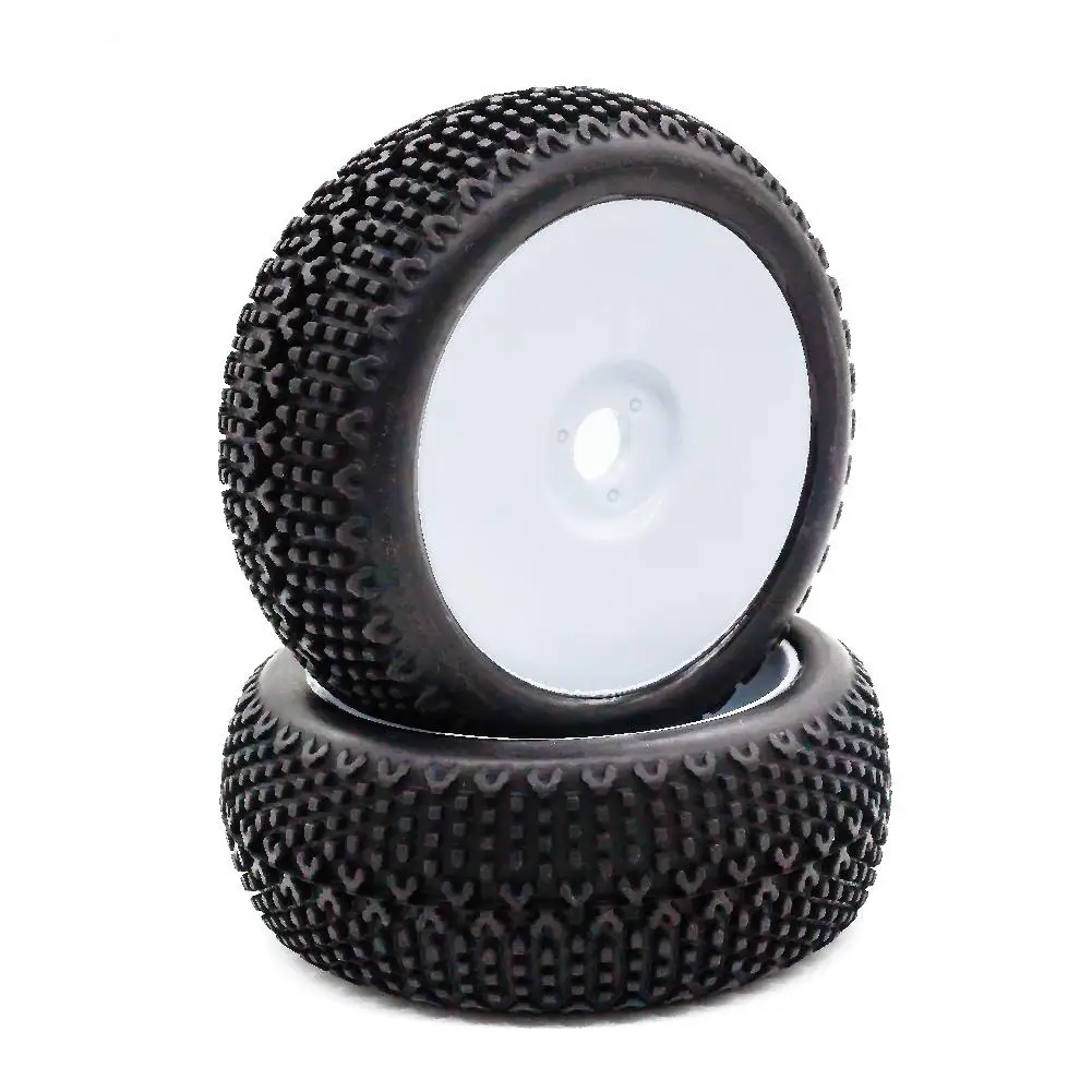 

RCtown 2 шт. 1/8 RC багги Грузовик внедорожная шина нейлон плюс Твердые тяговые колеса конкурс практика для 1/8 RC автозапчасти