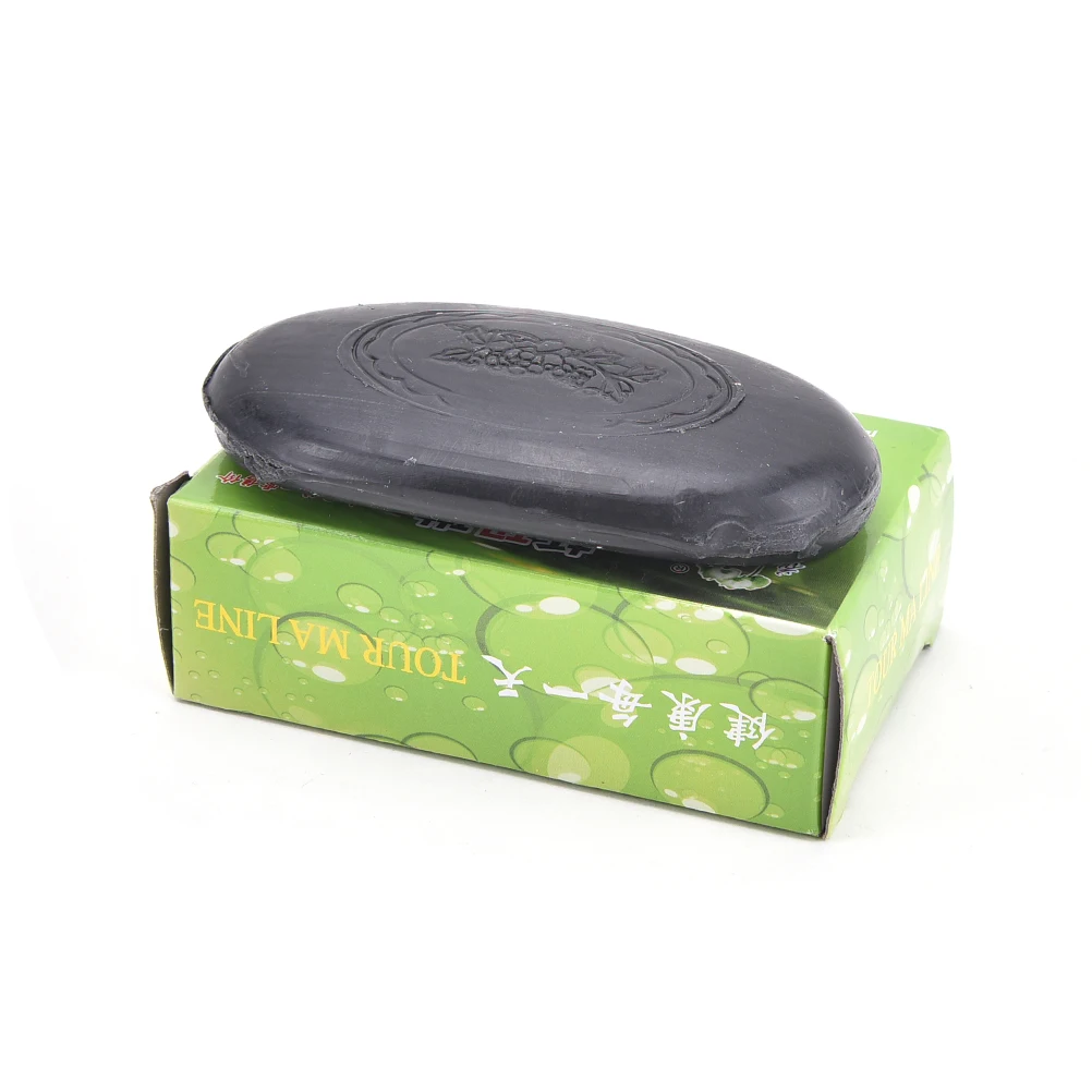 1Pc Tourmaline Soap Face&Body Clear Anti Bacterial Lighten Freckles Beauty&Health Care Active Energy