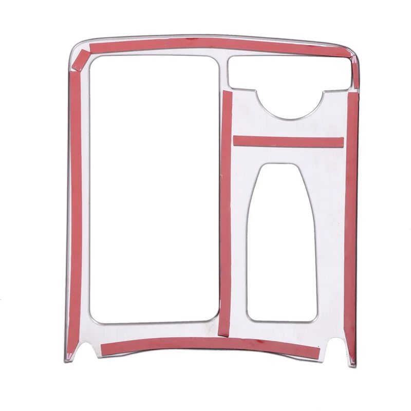 Стайлинг автомобиля интерьер наклейка из нержавеющей стали держатель стакана