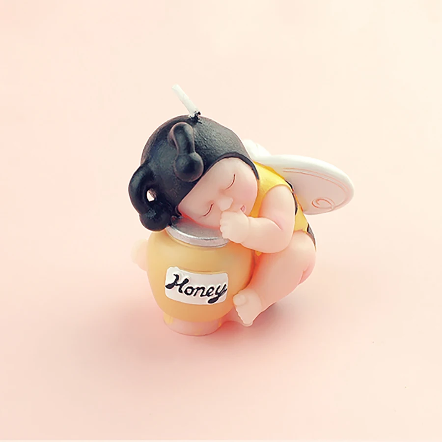 Креативные вечерние свечи для дня рождения милый детский подарок торта дома