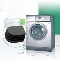 4pcs washing machine anti vibration pad shock proof non slip foot feet tailorable mat refrigerator floor furniture protectors