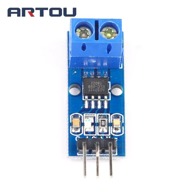 Модуль датчика тока зала ACS712 20A для Arduino 2 шт.|sensor module|acs712 modulehall current sensor module |