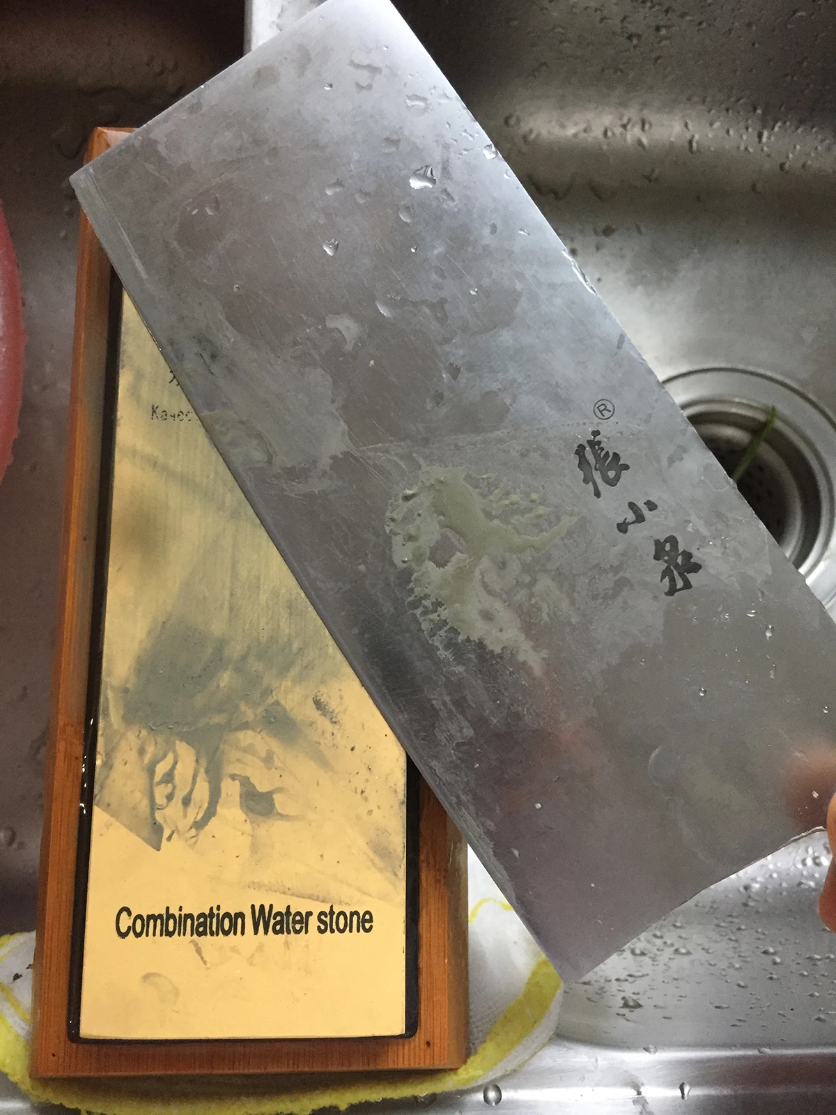 Профессиональный точильный камень для ножей зернистость белый корунд 600/1500 3000/8000