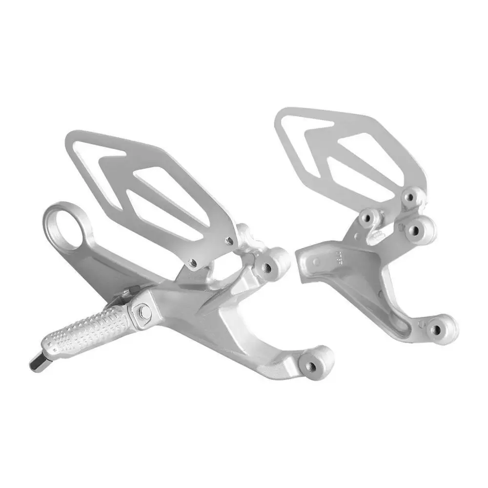 Мотоциклетная пара L &amp R передний всадник порошковый подножек Для Ног Кронштейн