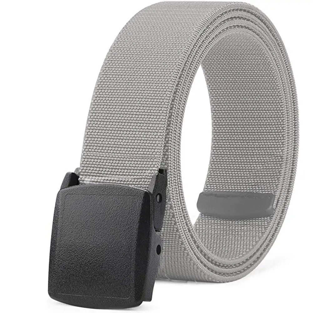 1 шт. высокое качество пластиковая поясная пряжка Мужская парусиновая лента в