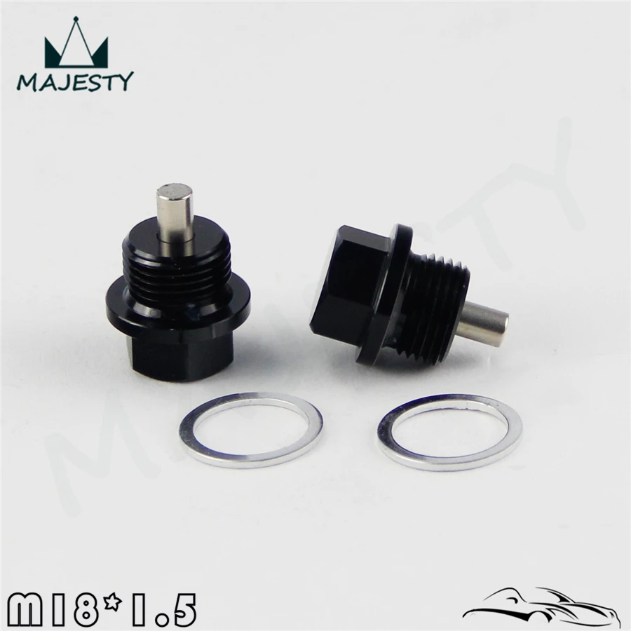 2 шт. магнитный масляный фильтр M18x1.5 для двигателя|bolt washer|washers boltsoil drain bolt |