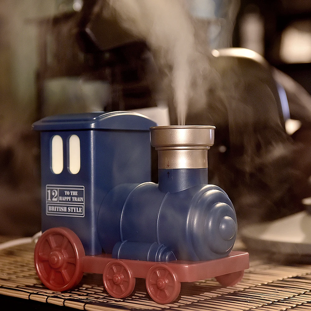 USB train mini Humidifiers Air Ultrasonic Humidifier Essential Oil Diffuser Mist Maker Humidificador Gift | Бытовая техника