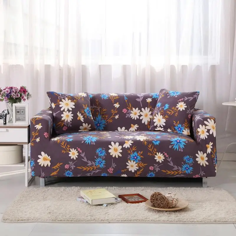 Эластичный чехол для дивана эластичный Универсальный с цветочным узором мебель