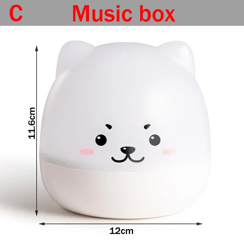 

Star Projector Light Colorful Music LED Night Lights For Kids Sing Project lamp