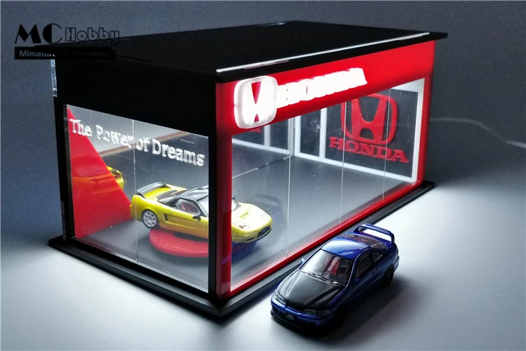 MC Hobby 1:64 собранное светодиодное освещение диорама автомобили выставочные залы
