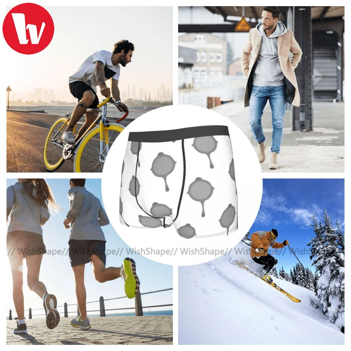 

Pubg Underwear Plain Hot Sublimation Trunk Polyester Sublimation Youth Boxer Brief