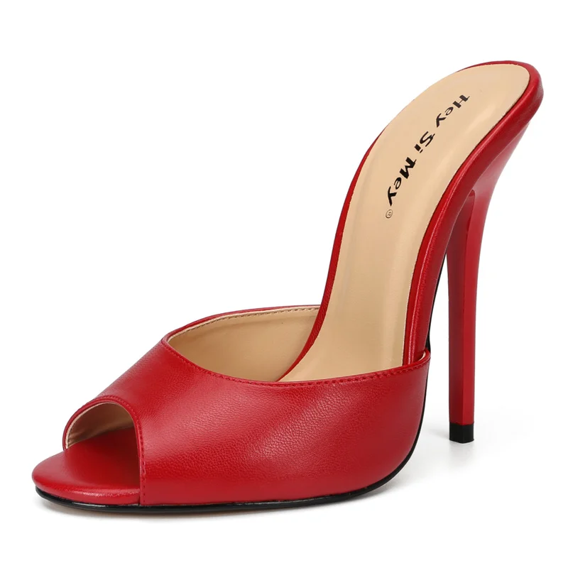 Женские туфли лодочки на высоком каблуке 13 см Шлепанцы Босоножки Летняя женская