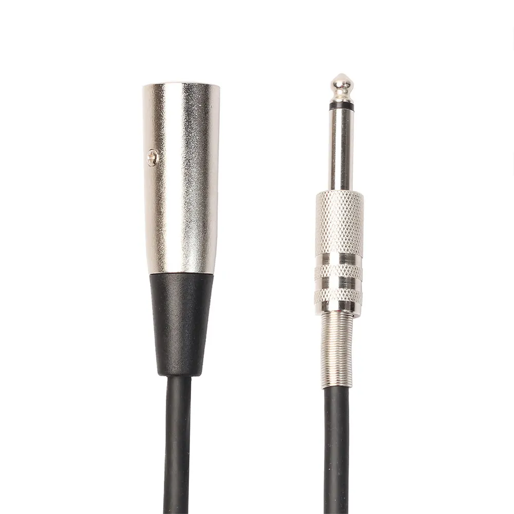 Connector 6.35mm To XLR Male Audio Cable Jack Balanced Mono 3Pin Soft Microphone 6ft 10ft Accessories 1/4&quot Instrument | Спорт и