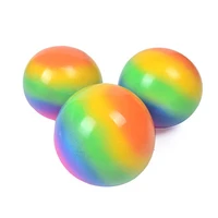 9cm flour ball rainbow ball vent ball decompression toy slow rebound pinch music decompression ball