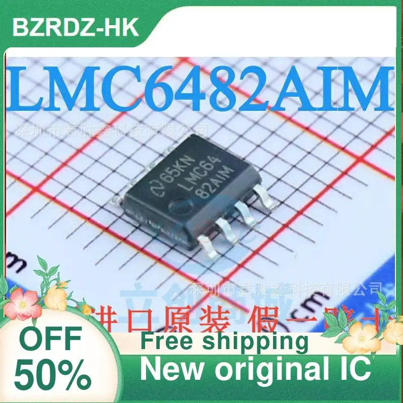 

2-10 шт./лот LMC64 LMC6482AIM LMC6482 LMC6482IM SOP-8 новый оригинальный IC