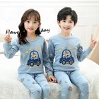 Осень 2021, Детские пижамные комплекты, детская одежда, костюм для маленьких мальчиков, пижама Тоторо, мультяшная одежда для сна для девочек, детская пижама