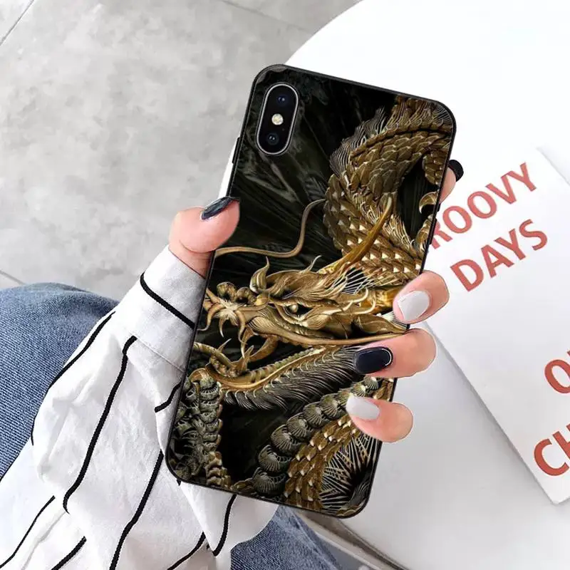 

Red Dragon Fashion Animal Phone Case for iPhone 11 12 pro XS MAX 8 7 6 6S Plus X 5S SE 2020 XR mini
