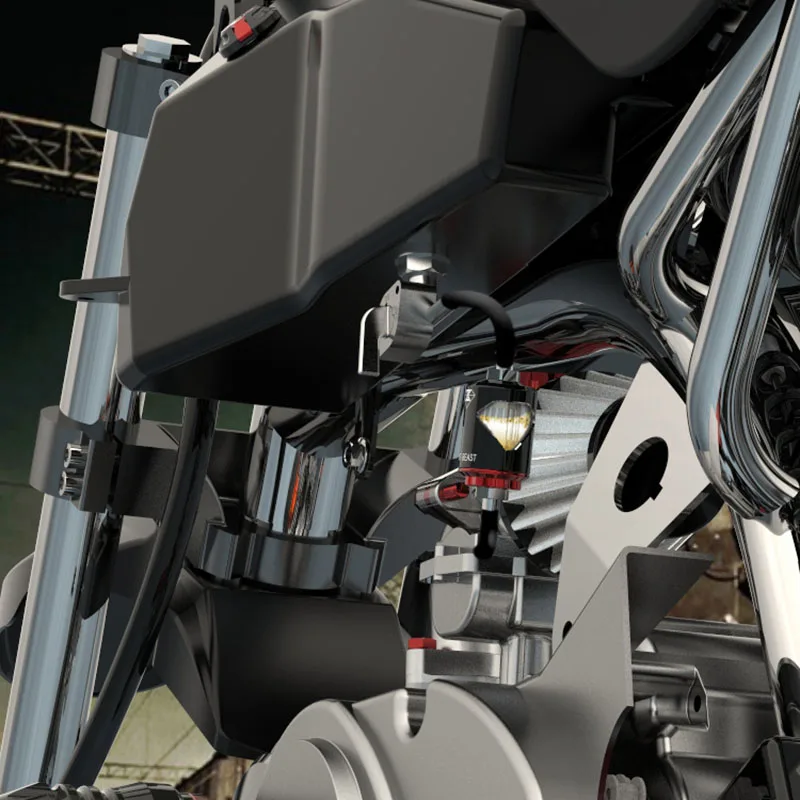 Модифицированный чехол для ключа мотоцикла скутера из алюминиевого сплава |