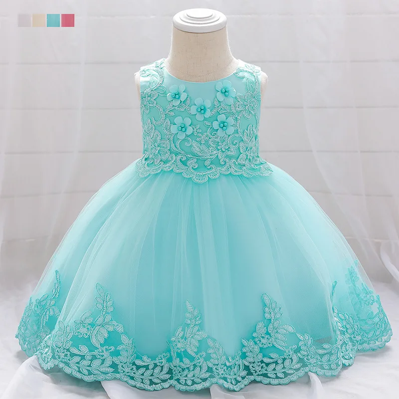 

Baby Vestido Brand Summer Baby Girl Dress 0-3Years Girls Birthday Dresses Flower Party Princess Dress Girls Clothes