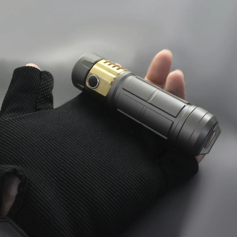 Продажа Мощный фонарик для кемпинга, тактический мини-фонарь с Usb для уличного освещения, светодиодный фонарь, портативный светильник