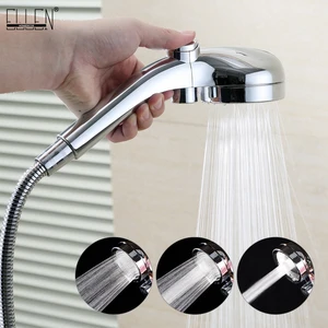Эллен, 3 режима, экономия воды высокого давления, душевая головка для ванной комнаты, спа-насадка ELF1002