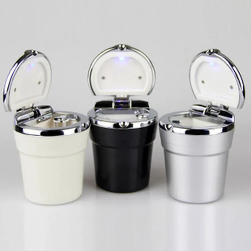 Роскошная автомобильная пепельница светодиодный светильник кой для удаления