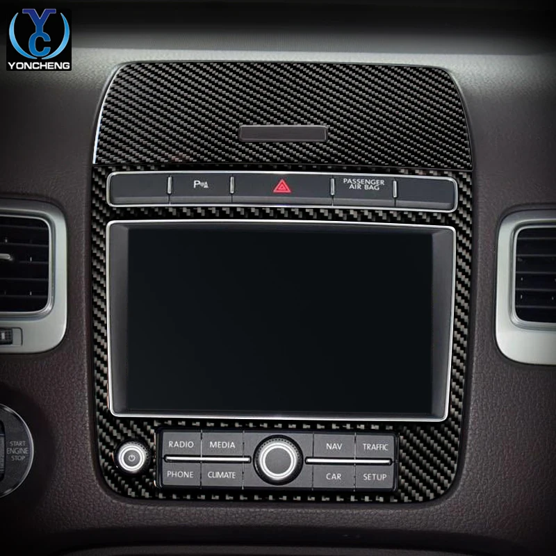 11-18 для Volkswagen Touareg Центральная панель управления Дверь стеклянный переключатель