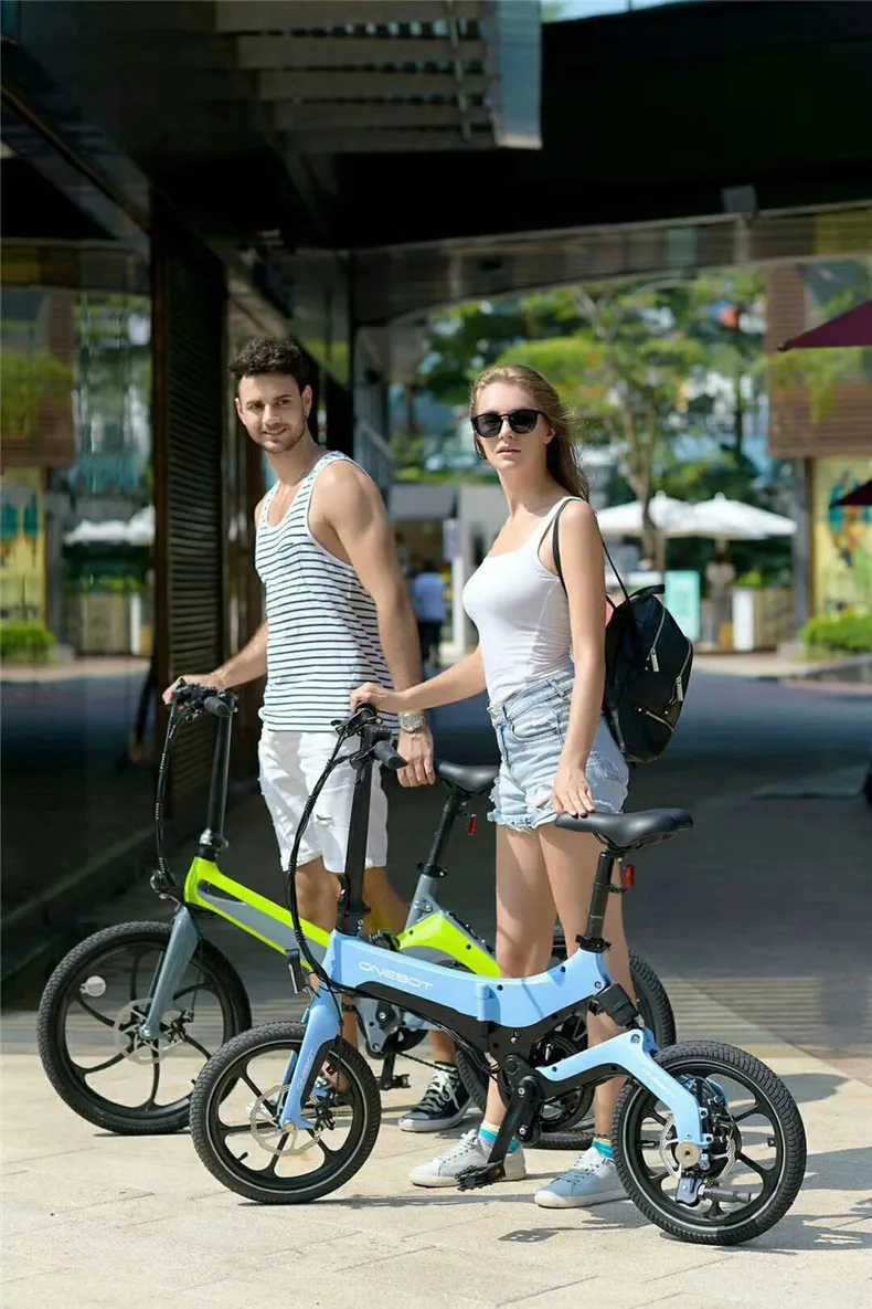 16 дюймов складной электрический велосипед легкий сплав ebike 36V250W рама подвеска Скрытая литиевая батарея мини умный велосипед