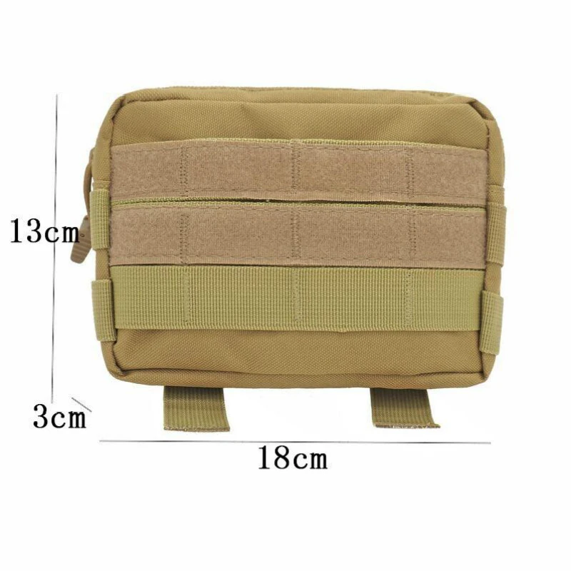 

Outdoor Camouflage Bag Tactical Army Phone Holder Sport Waist Belt Case Waterproof Nylon EDC Sport Hunting Camo Bags in Backpack