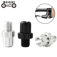 muqzi 4pcs bicycle m10 brake handle lever adjusting screws fastener bolt brake accessorie black silver