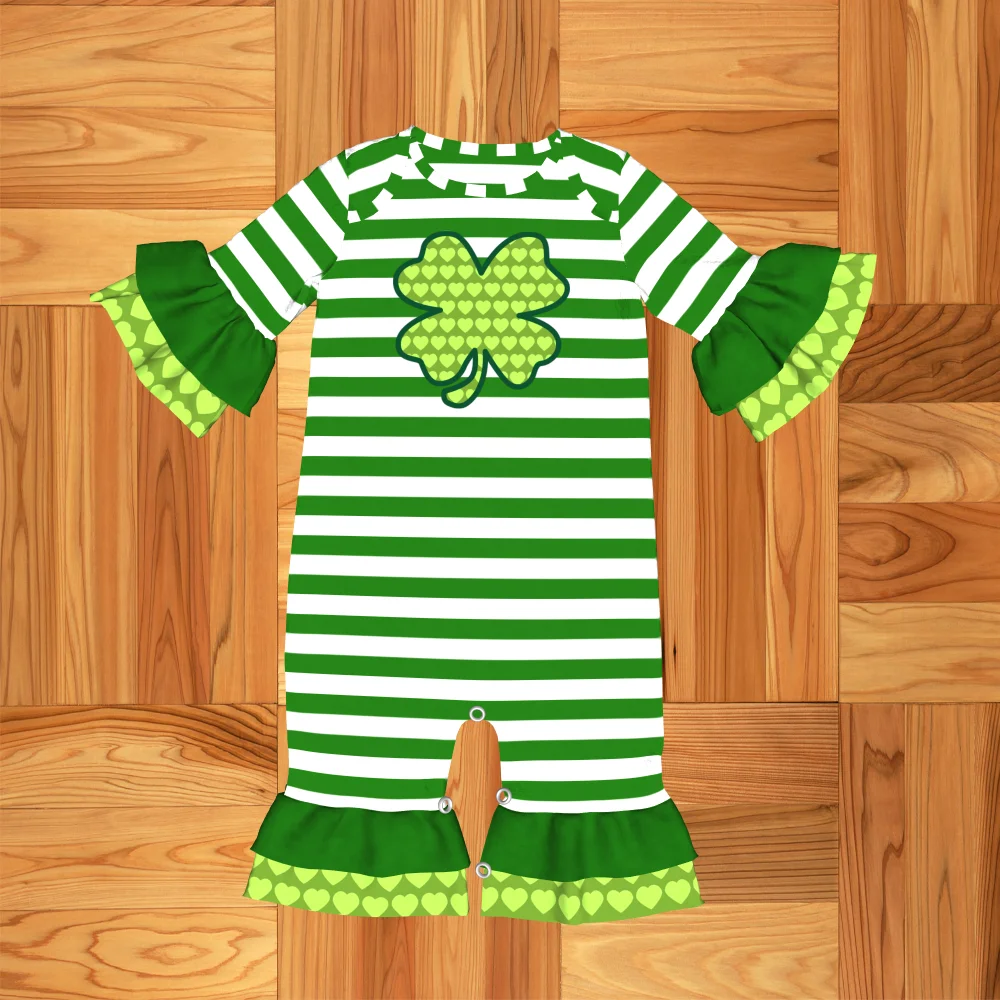 Одежда для новорожденных комбинезон девочек и мальчиков малышей на День Святого