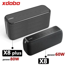 Xdobo X8 Plus 80W Portable Caixa De Som Bluetooth Speaker high Power Wireless Sound Column Subwoofer For Phone Charging Boombox