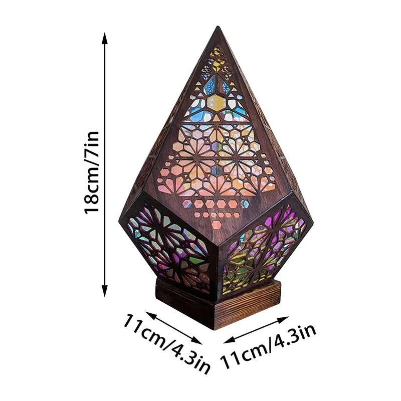 Напольная пластиковая лампа в богемном стиле светодиодный ночсветильник для